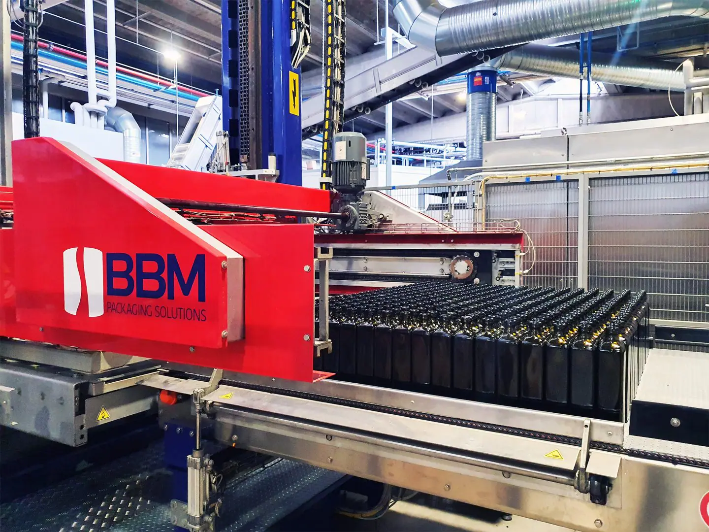 Used and reconditioned depalletizer for Oleificio Zucchi