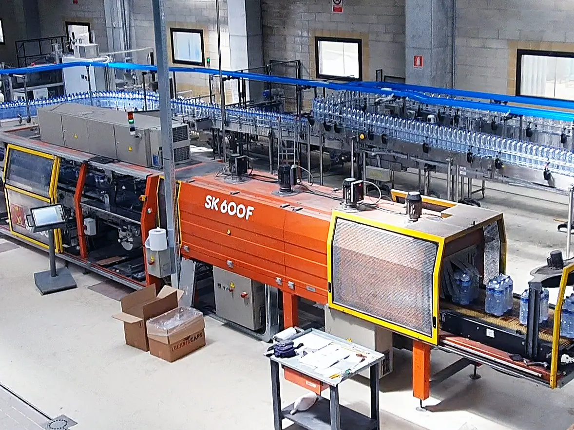 Facility optimization for the installation of a new water bottling plant